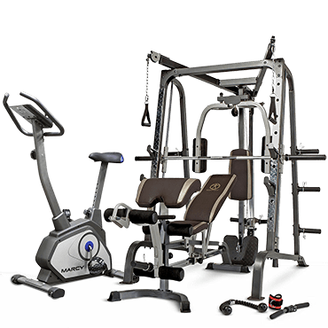 Everyone wants to get serious about body fitness. Marcy takes away the excuses, there won’t be anything keeping you from your workout expect yourself.